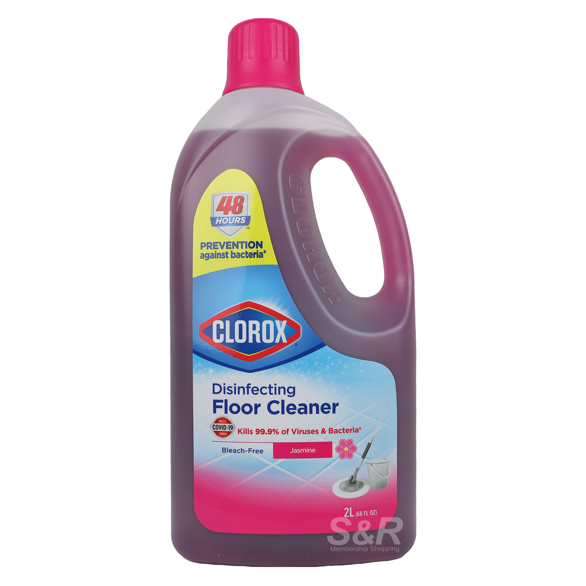 Clorox Disinfecting Floor Cleaner Jasmine Scent 2L Clorox Disinfecting Floor Cleaner Jasmine Scent 2L